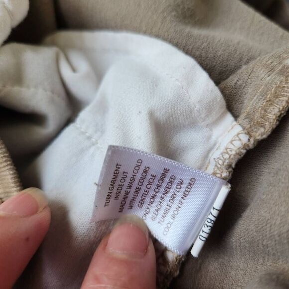 J Jill Corduroy Pants Brown Womens Size 10 Mid Rise Straight Leg Stretch - Picture 11 of 11